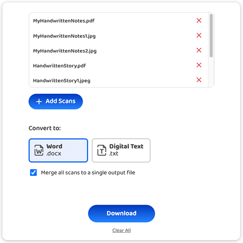 Ajustes de formato de salida y fusión de la app de escritorio
