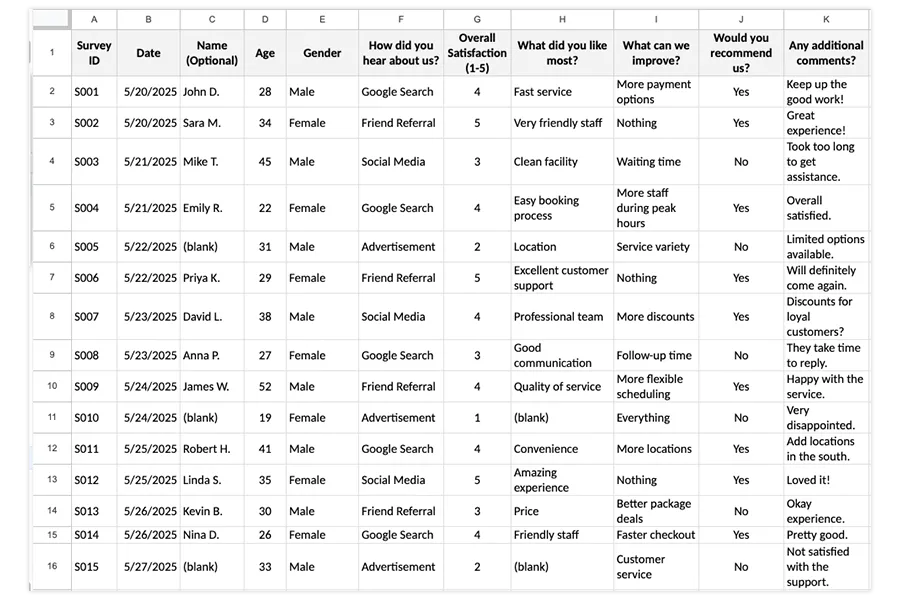Export the extracted data to Word or Excel