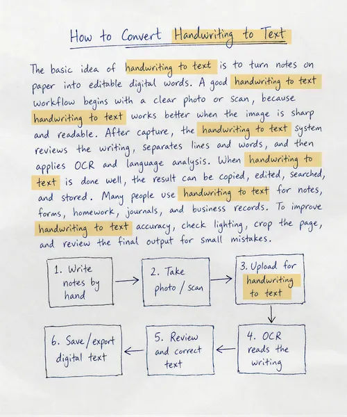 Searchable PDF — embedded live text layer